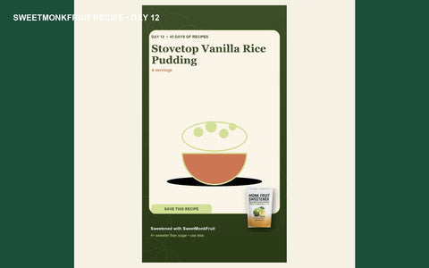 Creamy stovetop vanilla rice pudding finished with cinnamon