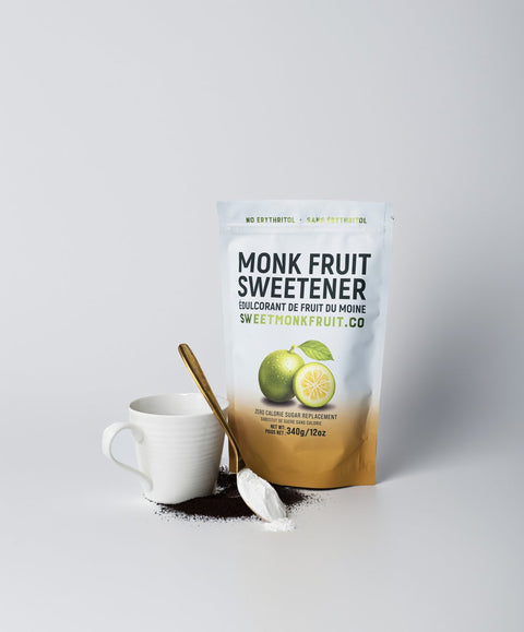 Pure Monk Fruit Sweetener – No Erythritol